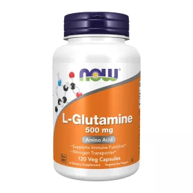 Now Foods L-Glutamine 500mg 120 Veg Capsules 120 Kapszula