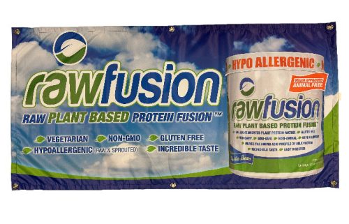 SAN RAWFUSION Muanyag Poszter Fém Felfüggesztésekkel 120cm x 61,5cm