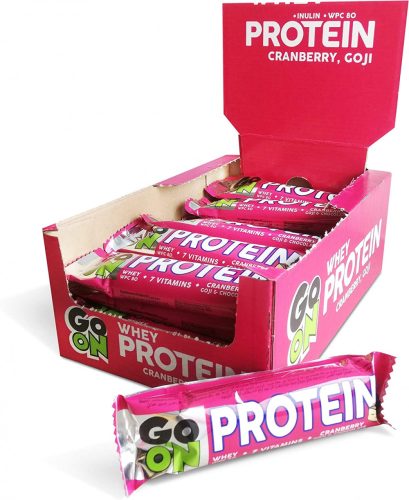 Go On Nutrition Karton Protein Bar 24x50g Vanilla (Vanília)