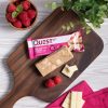 Quest Nutrition Karton Quest Bar 12x60g White Choc Raspberry (Fehércsokoládé Málna) EXP.:2026/05/08