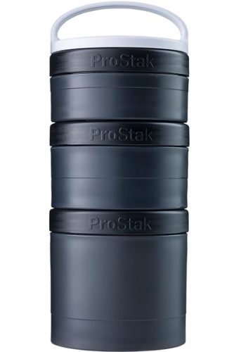Blender Bottle Pro Stak Expansion 3Pak Full Color Black (Fekete) 3 Részes Tároló Szett