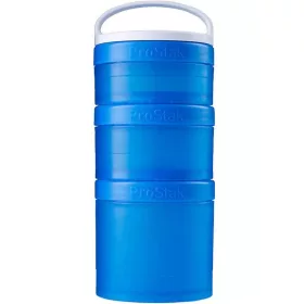 Blender Bottle Pro Stak Expansion 3Pak Full Color Cyan (Ciánkék) 3 Részes Tároló Szett