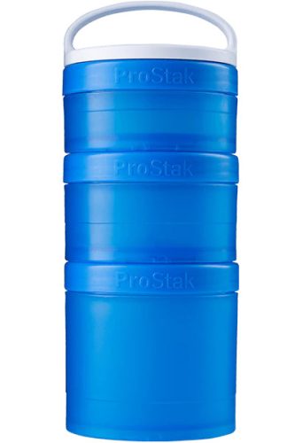 Blender Bottle Pro Stak Expansion 3Pak Full Color Cyan (Ciánkék) 3 Részes Tároló Szett
