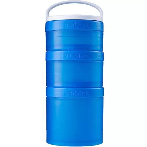 Blender Bottle Pro Stak Expansion 3Pak Full Color Cyan (Ciánkék) 3 Részes Tároló Szett