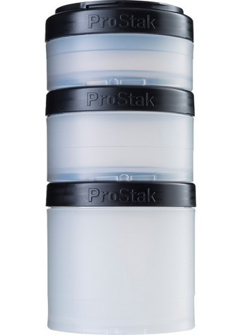 Blender Bottle Pro Stak Expansion 3Pak Clead Black (Fekete) 3 Részes Tároló Szett