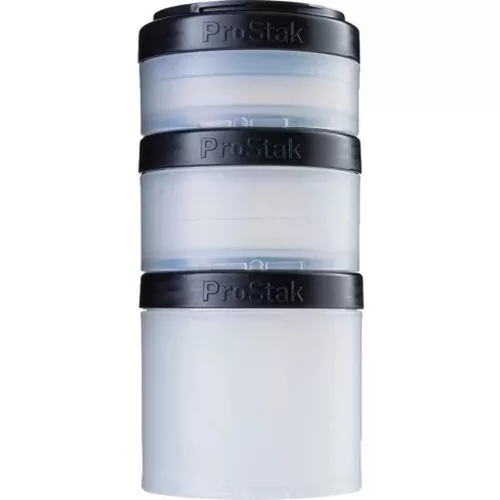 Blender Bottle Pro Stak Expansion 3Pak Clead Black (Fekete) 3 Részes Tároló Szett