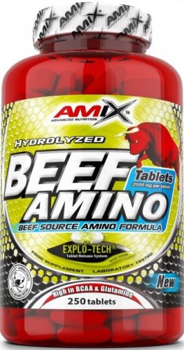 AMIX Beef Amino 250 Tablets 250 Tabletta