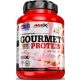 AMIX Gourmet Protein 1000g Strawberry White Chocolate (Eper Fehércsokoládé) EXP.:2026/01/31