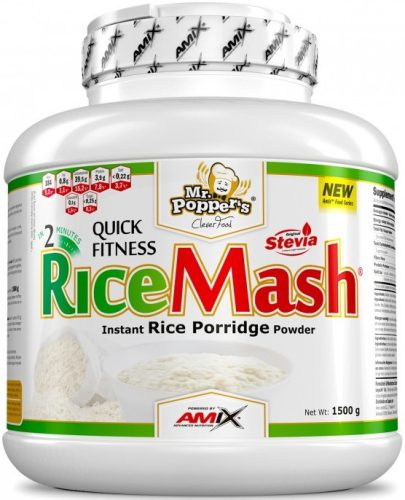 AMIX Mr. Poppers RiceMash 1500g Double Dutch Chocolate (Csokoládé)