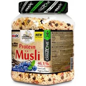   AMIX Mr. Poppers LowCarb Protein Müsli With Whey Crispies 500g