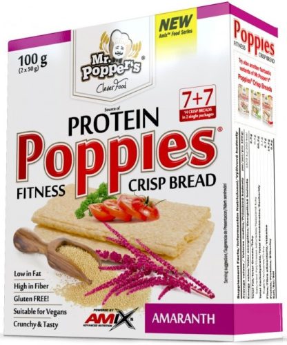 AMIX Mr. Poppers Fitness Protein Poppies Amaranth 100g