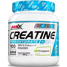   AMIX Performance Creatine Monohydrate 100% Creapure Powder 300g Unflavored (Ízesítetlen)