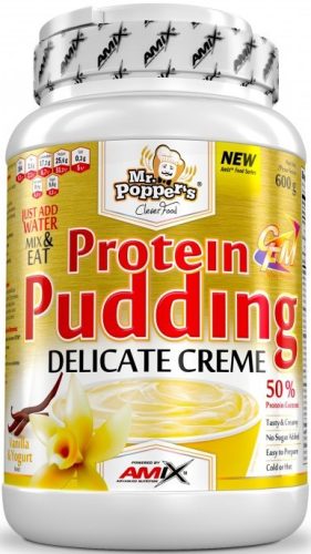 AMIX Mr. Poppers Protein Pudding Delicate Creme 600g Creamy Vanilla (Vanília)