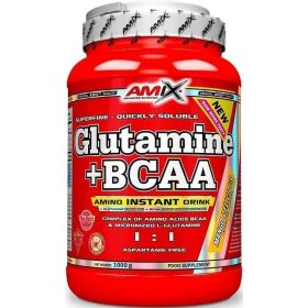 AMIX L-Glutamine + BCAA 1000g Unflavored (Ízesítetlen)