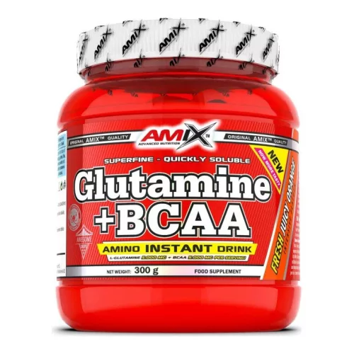 AMIX L-Glutamine + BCAA 1000g Unflavored (Ízesítetlen)
