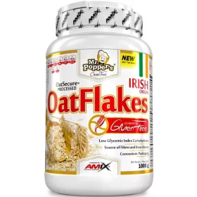   AMIX Mr. Poppers Oat Flakes Gluten Free 1000g Unflavored (Ízesítetlen)
