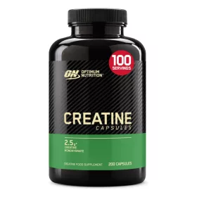 Optimum Nutrition Creatine Capsules Made With Creapure 200 Capsules 200 Kapszula