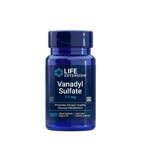   Life Extension Vanadyl Sulfate 7,5mg 100 Veg Tablets 100 Vegetáriánus Tabletta