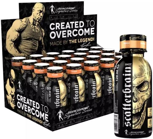 Kevin Levrone Karton Scatterbrain Shot 12x120ml Orange Cherry (Narancs Cseresznye)
