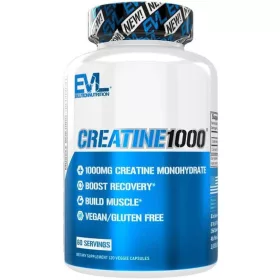 EVL Nutrition Creatine 1000 120 Capsules 120 Kapszula