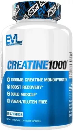 EVL Nutrition Creatine 1000 120 Capsules 120 Kapszula