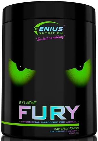 Genius Nutrition Fury Extreme 400g Sour Apple (Alma)
