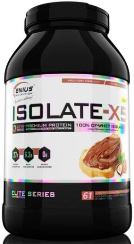 Genius Nutrition Isolate-X5 2000g Chocotelly Spread (Csokoládé)
