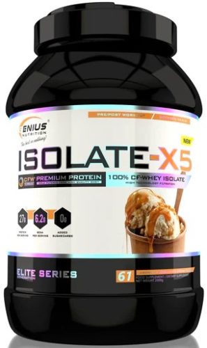 Genius Nutrition Isolate-X5 2000g Vanilla Ice Cream (Vanília)