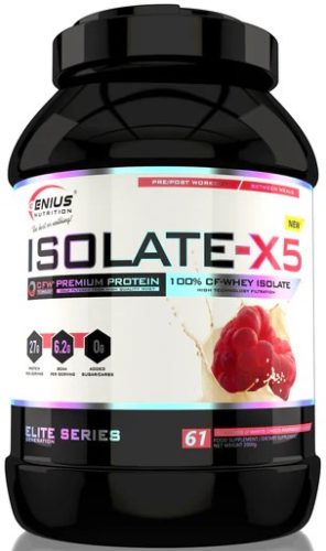 Genius Nutrition Isolate-X5 2000g Wild Strawberry (Eper)