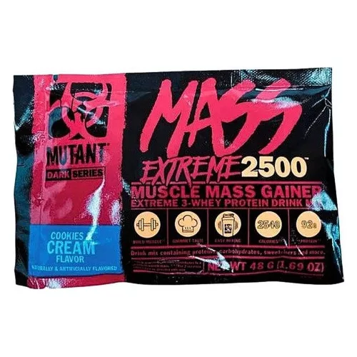 Mutant Mass Extreme Dark Series 48g Cookies & Cream (Sütikrém)
