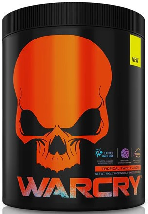 Genius Nutrition Warcry 400g Tropical Twist (Trópusi Gyümölcs)