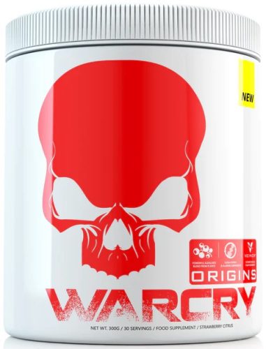 Genius Nutrition Warcry Origins 300g Strawberry Citrus (Eper Citrus)