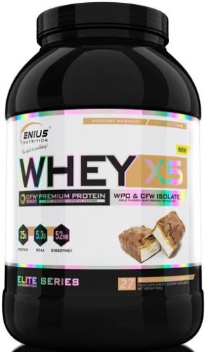Genius Nutrition Whey X5 900g Bueno Chocolate (Bueno Csokoládé)
