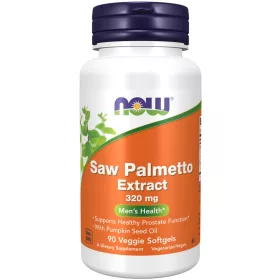   Now Foods Saw Palmetto Extract 320mg 90 Veggie Softgels 90 Vegetáriánus Kapszula