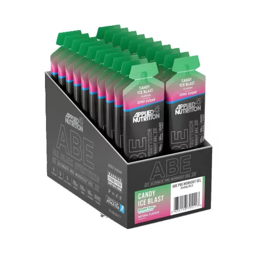 Applied Nutrition Karton ABE Ultimate Pre-Workout Gel 20x60g Candy Ice Blast (Jégkrém)