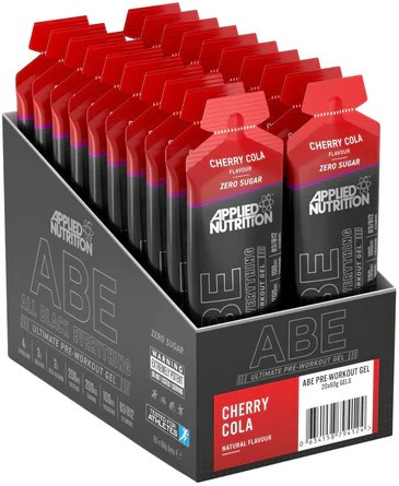 Applied Nutrition Karton ABE Ultimate Pre-Workout Gel 20x60g Cherry Cola (Cseresznye Kóla)