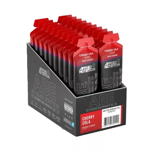 Applied Nutrition Karton ABE Ultimate Pre-Workout Gel 20x60g Cherry Cola (Cseresznye Kóla)