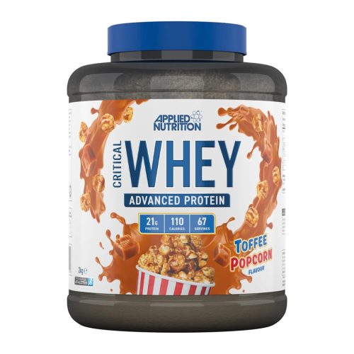 Applied Nutrition Critical Whey 2000g Toffee Popcorn (Karamell Popcorn)