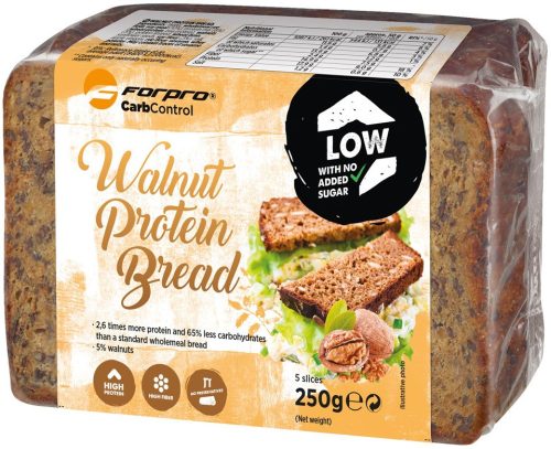 Forpro Walnut Protein Bread 250g Fehérje Kenyér
