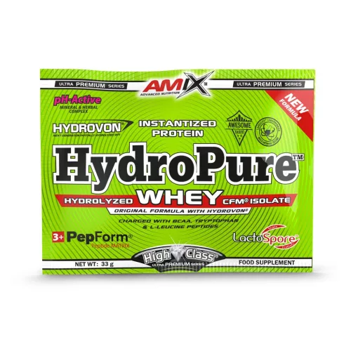AMIX HydroPure Hydrolyzed Whey CFM 33g Double Chocolate (Csokoládé)