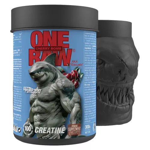 ZooMad Labs One Raw® Creatine 300g Cherry Bomb (Cseresznye)