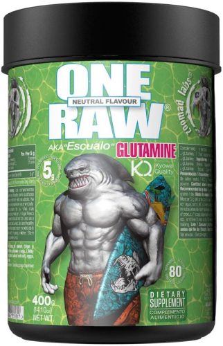 ZooMad Labs One Raw® Glutamine 400g Unflavored (Ízesítetlen)