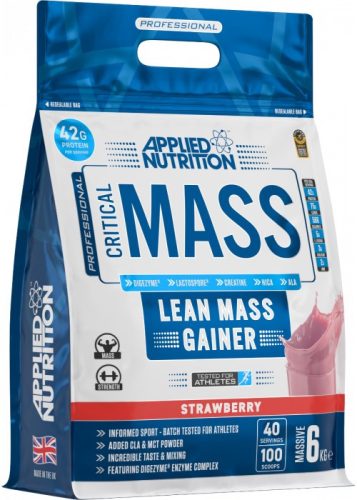 Applied Nutrition Critical Mass Professional 6000g Strawberry (Eper)