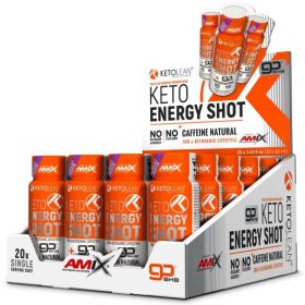   AMIX Karton KetoLean Keto goBHB Energy Shot 20x60ml Forest Fruit (Erdei Gyümölcs)