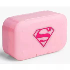   SmartShake SmartShake Pill Box Organizer DC Supergirl (2 Pack) Pink (Rózsaszín)