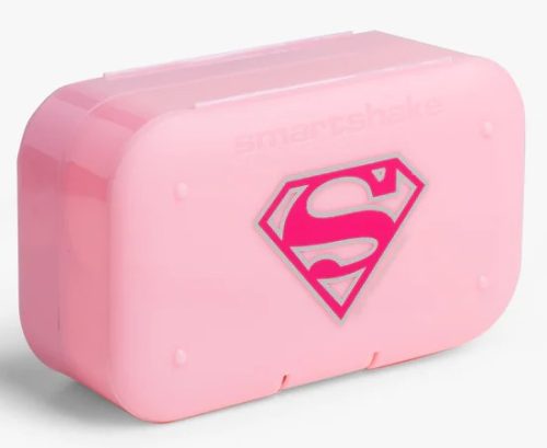 SmartShake SmartShake Pill Box Organizer DC Supergirl (2 Pack) Pink (Rózsaszín)