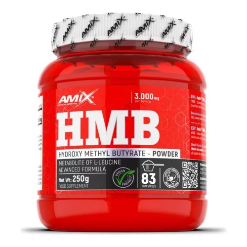 AMIX HMB Powder 250g Unflavored (Ízesítetlen)