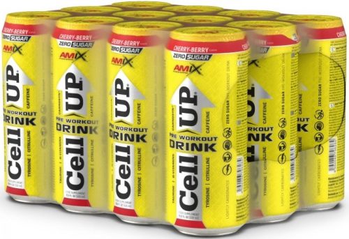AMIX Karton Cell Up Drink 12x500ml Cherry Berry (Cseresznye)