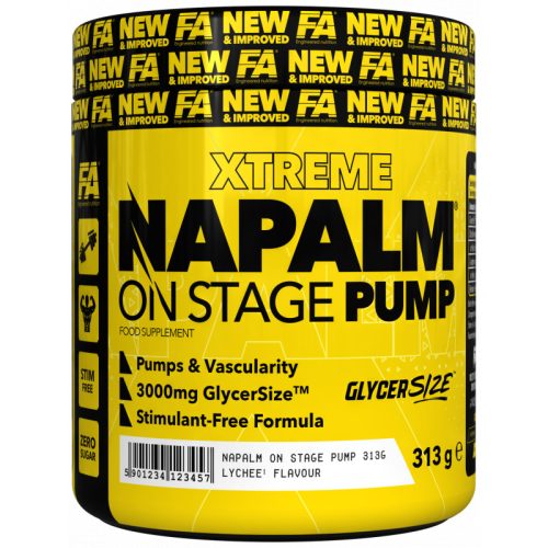 Fitness Authority Xtreme Napalm On Stage Pump 313g Dragon Fruit (Sárkánygyümölcs)