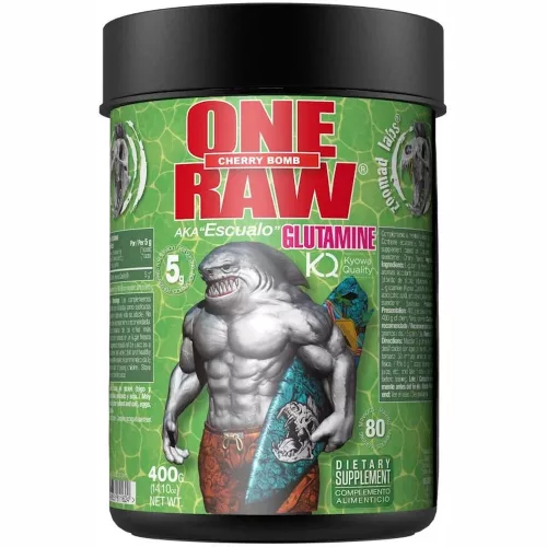 ZooMad Labs One Raw® Glutamine 400g Cherry Bomb (Cseresznye)